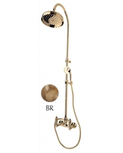 Душевая колонна бронза, ручки металл Cezares First FIRST-CD-02-M