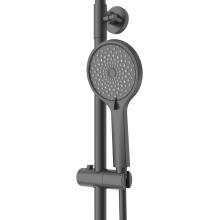Душевая стойка со смесителем, изливом, душевым шлангом, верхним, ручным душем CEZARES STYLUS-CVD-NOP