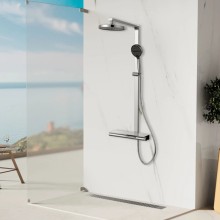 Душевая система Vincea Aspire VSFS-4AS1CH 260 мм, со смесителем, хром