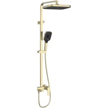 Душевая система Vincea Cube VSFS-4C12BG 315x210 мм, со смесителем, золотой матовый