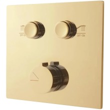 Душевой комплект Vincea VSFW-4211BG 315x210 мм, со смесителем, золотой матовый