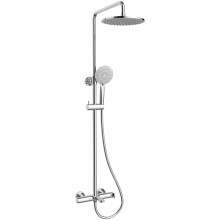 Душевая система Vincea Rondo VSFS-1R1CH 228 мм, со смесителем, хром