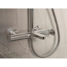 Душевая система Vincea Rondo VSFS-1R1CH 228 мм, со смесителем, хром