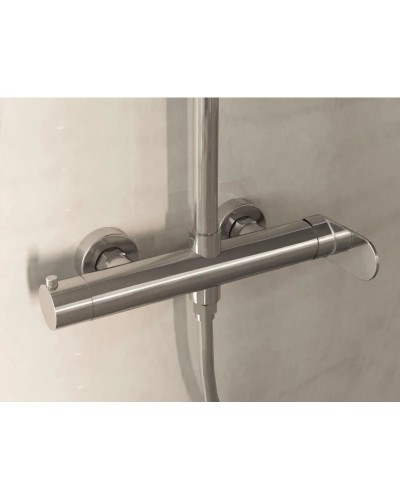 Душевая система Vincea Rondo VSFS-1R0CH 228 мм, со смесителем, хром