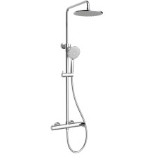 Душевая система Vincea Rondo VSFS-1R0CH 228 мм, со смесителем, хром