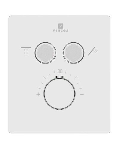 Душевой комплект Vincea Inspire VSFW-3I21MT5CH 250 мм, с термостатом, хром