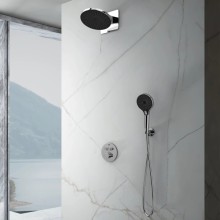 Душевой комплект Vincea Inspire VSFW-3I22MT5CH 250 мм, с термостатом, хром