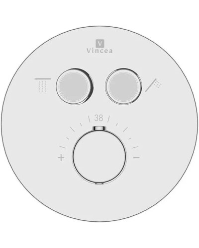 Душевой комплект Vincea Inspire VSFW-3I22MT5CH 250 мм, с термостатом, хром