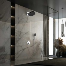 Душевой комплект Vincea Inspire VSFW-3I22MT3CH 300 мм, с термостатом, хром