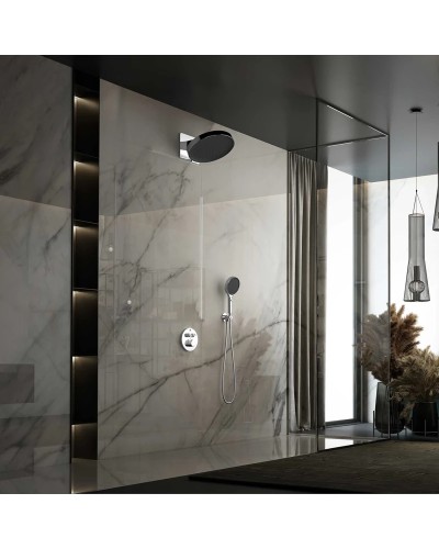 Душевой комплект Vincea Inspire VSFW-3I22MT3CH 300 мм, с термостатом, хром