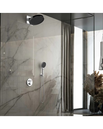 Душевой комплект Vincea Inspire VSFW-3I22MT3CH 300 мм, с термостатом, хром