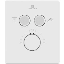 Душевой комплект Vincea Inspire VSFW-3I21MT3CH 300 мм, с термостатом, хром