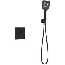 Душевой комплект Vincea Inspire VSFW-3I21MT4MB 320x200 мм, с термостатом, черный матовый