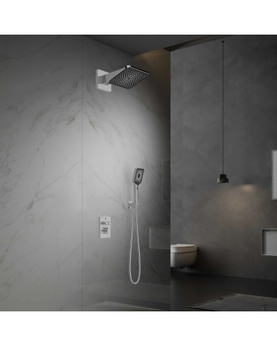 Душевой комплект Vincea Inspire VSFW-3I21MT4CH 320x200 мм, с термостатом, хром