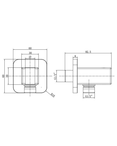 Душевой комплект Vincea Inspire VSFW-3I21MT4GM 320x200 мм, с термостатом, вороненая сталь
