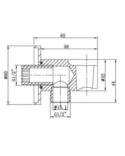 Душевой комплект Vincea Inspire VSFW-3I21MT1CH 247 мм, с термостатом, хром