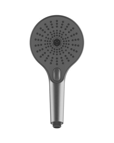 Душевой комплект Vincea Inspire VSFW-3I21MT1GM 247 мм, с термостатом, вороненая сталь