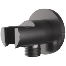 Душевой комплект Vincea Inspire VSFW-3I21MT1GM 247 мм, с термостатом, вороненая сталь