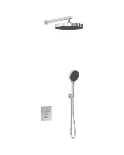 Душевой комплект Vincea Inspire VSFW-3I21MT2CH 300 мм, с термостатом, хром