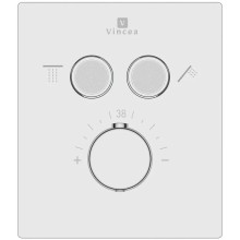 Душевой комплект Vincea Inspire VSFW-3I21MT2CH 300 мм, с термостатом, хром