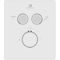 Душевой комплект Vincea Inspire VSFW-3I21MT2CH 300 мм, с термостатом, хром