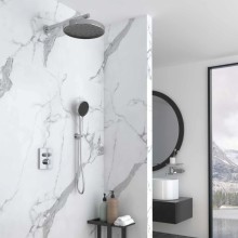 Душевой комплект Vincea Inspire VSFW-3I21MT2CH 300 мм, с термостатом, хром