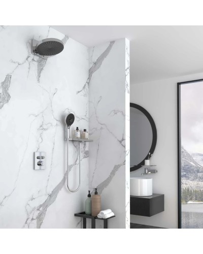 Душевой комплект Vincea Inspire VSFW-3I21MT1RCH 247 мм, с термостатом, хром