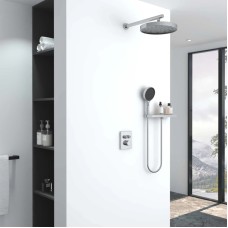 Душевой комплект Vincea Inspire VSFW-3I21MT2RCH 300 мм, с термостатом, хром