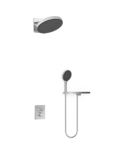 Душевой комплект Vincea Inspire VSFW-3I21MT3RCH 300 мм, с термостатом, хром