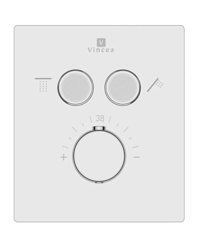 Душевой комплект Vincea Inspire VSFW-3I21MT3RCH 300 мм, с термостатом, хром