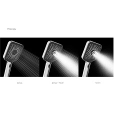 Душевой комплект Vincea Inspire VSFW-3I21MT4RMB 320x200 мм, с термостатом, черный матовый