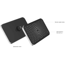 Душевой комплект Vincea Inspire VSFW-3I21MT4RCH 320x200 мм, с термостатом, хром