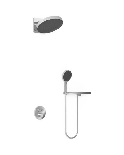 Душевой комплект Vincea Inspire VSFW-3I22MT3RCH 300 мм, с термостатом, хром