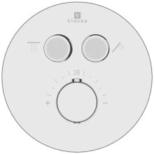 Душевой комплект Vincea Inspire VSFW-3I22MT2RCH 300 мм, с термостатом, хром