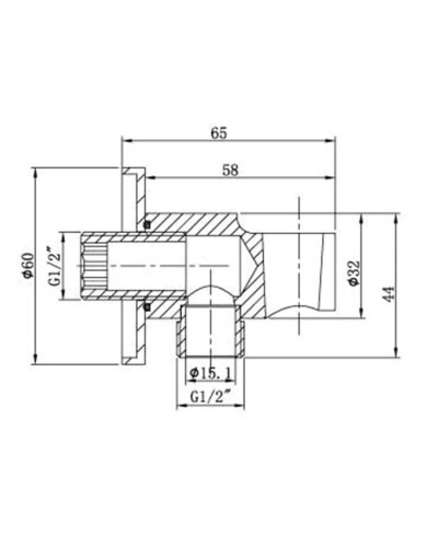 Душевой комплект Vincea Inspire VSFW-3I22MT2CH 300 мм, с термостатом, хром