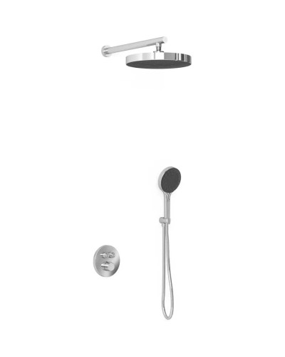 Душевой комплект Vincea Inspire VSFW-3I22MT2CH 300 мм, с термостатом, хром