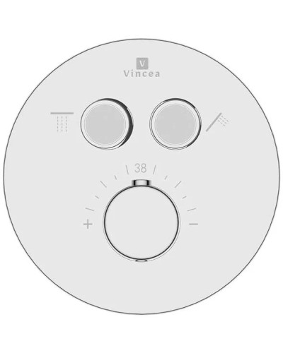 Душевой комплект Vincea Inspire VSFW-3I22MT2CH 300 мм, с термостатом, хром