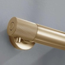 Душевая система Vincea Desire VSFS-1D0TBG 250 мм, с термостатом, золотой матовый