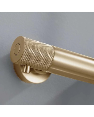 Душевая система Vincea Desire VSFS-1D0TBG 250 мм, с термостатом, золотой матовый