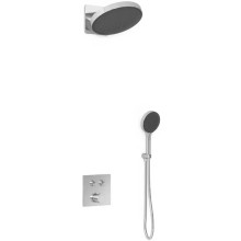 Душевой комплект Vincea VSFW-421I3CH 300 мм, со смесителем, хром