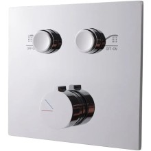 Душевой комплект Vincea VSFW-421I4CH 320x200 мм, со смесителем, хром