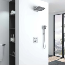 Душевой комплект Vincea VSFW-421I4CH 320x200 мм, со смесителем, хром