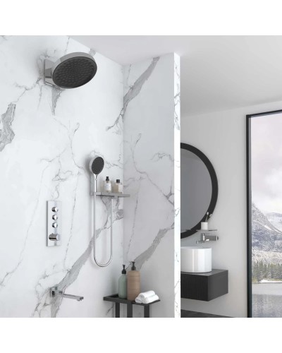 Душевой комплект Vincea VSFW-433TI3RCH 300 мм, с термостатом, хром