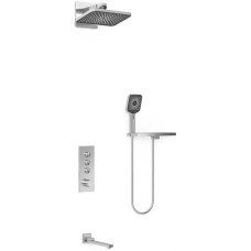 Душевой комплект Vincea VSFW-433TI4RCH 320x200 мм, со смесителем, хром