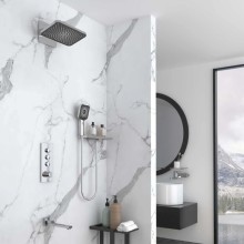 Душевой комплект Vincea VSFW-433TI4RCH 320x200 мм, со смесителем, хром