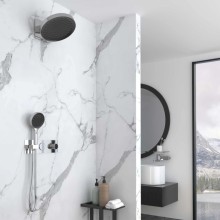 Душевой комплект Vincea VSFW-422TI3CH 300 мм, с термостатом, хром