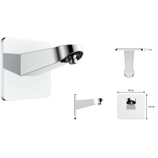 Душевой комплект Vincea VSFW-422TI3CH 300 мм, с термостатом, хром