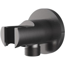 Душевой комплект Vincea VSFW-433TI3GM 300 мм, с термостатом, вороненая сталь