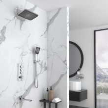 Душевой комплект Vincea VSFW-433TI4CH 320x200 мм, с термостатом, хром