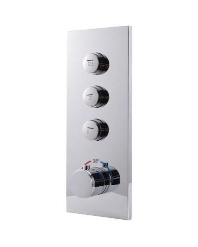 Душевой комплект Vincea VSFW-433TI4CH 320x200 мм, с термостатом, хром